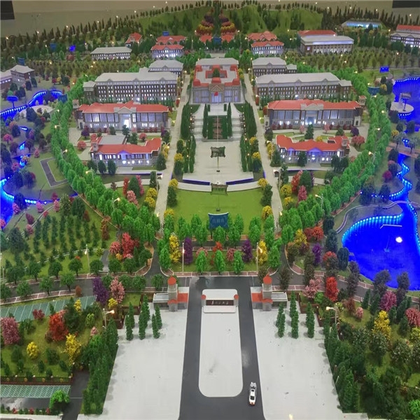 甘肃省公安厅301工程警察学校文县规划模型