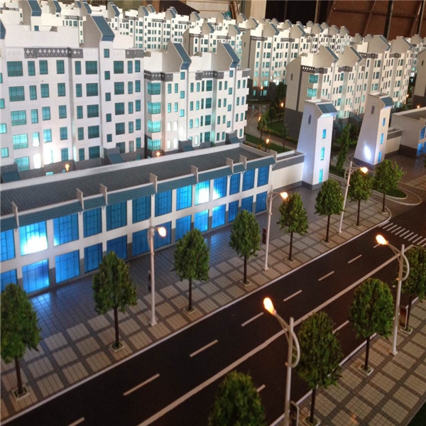 民勤文县楼盘模型