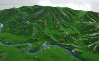 现代文县文县沙盘模型的优势