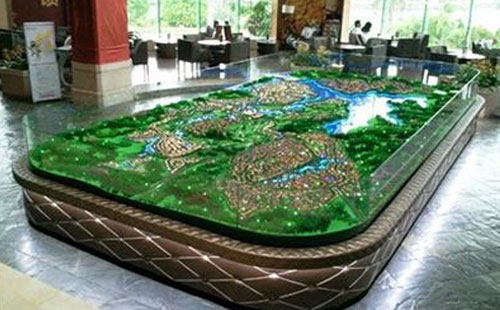 制作文县文县沙盘模型需要注意细节